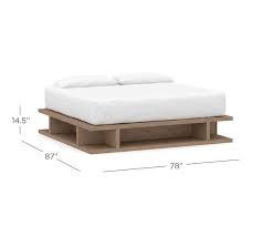 Platform bed bed frames : Brooklyn Storage Platform Bed Pottery Barn