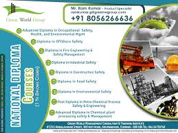 Greenworldgroup Providing Bssve Bharat Sevak Samaj Vocational Education Approved Safety Course In Major Citi Safety Courses Health And Safety Safety Training