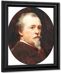 Self Portrait By Frederick Goodall