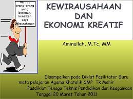 Check spelling or type a new query. Ppt Kajian Kewirausahaan Dan Ekonomi Kreatif Powerpoint Presentation Id 2919991