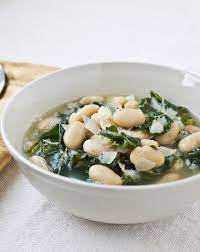 White Bean And Kale Soup Recipe Culinary Hill Recipe Kale Soup White Bean Kale Soup Recipes