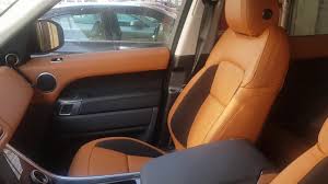 range rover 2019 sport deri doseme ve alkantara uygulamasi global leather deri doseme deri tamir youtube