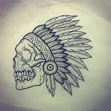 Tattoo Drawing Tattoo Design Drawings Indian Skull Tattoos Tattoo Designs Tumblr