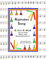 Music can be very powerful. Alphabet Song For 8 Note Bells And Boomwhackers With Color Coded Notes Sheet Music Pdf Download Sheetmusicdbs Com