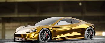We at teslacars.in, are big fans. Tesla Roadster 2 0 Gets Rendered In Gold For A Sheik S Pleasure Autoevolution