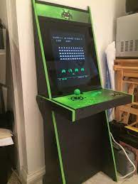 Vigolix Green Invader Cabinet Retro Arcade Machine Diy Arcade Cabinet Arcade Cabinet Kit