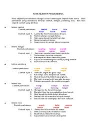 。 koleksi soalan dan latihan bahasa melayu tahun 4 + jawapan. Kata Adjektif Pancaindera