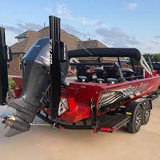 Out Friend Rick Is Rigging Out His New Red 2019 Seaark_boats Procat 240 Seaarkboats Seaark Boat Catfish Fishing Fishing Pictures