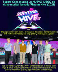 While bts didn't win their category at the 2021 grammy awards, they can confidently say they turned out one of the best performances during the sunday (march 14) night awards show. Nuevo Juego Rhythm Hive Bts Peru Sede Cusco Facebook