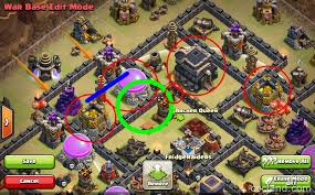What makes th9 war base a bad base? Th9 War Base Triton Anti 3 Star Clash Of Clans Land