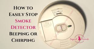 If you hear the beeping sound of your carbon monoxide or smoke alarm leave your premises sometimes they beep if any files enter into the device. How To Easily Stop Smoke Detector Beeping Or Chirping Inspired Housewife