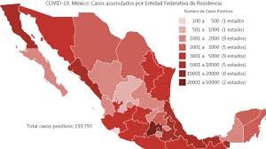 Lee toda información de yucatán, méxico y el mundo en tiempo real y los contenidos más relevantes publicados en yucatan.com.mx. Mapa Y Casos De Coronavirus En Mexico Por Estados Hoy 18 De Junio As Mexico