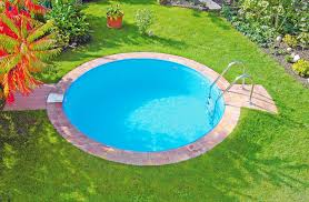 Stahlwandpool Rund 0 8 Mm Folie Und Alu Handlauf Sunday Pools Onlineshop