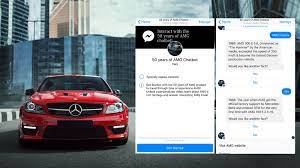 Busy friday for mercedes at spielberg. Messenger Chatbot For Amg Unveiled On 50th Anniversary By Mercedes Benz Social Samosa