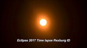 Rare 'ring of fire' solar eclipse seen across asia. Solar Eclipse 2017 Time Lapse Rexburg Id Gif On Imgur