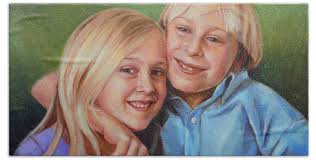 Jonathan and Jessica Bath Towel