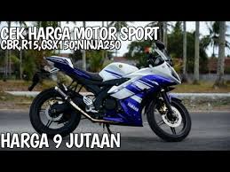 Harga yang paling murah adalah benelli tnt 15 2021 untuk varian rp 17,75 juta. Cek Harga Motor Sport Murah Harga Di Bawah 20 Jutaan Cek Harga Motor 2 Youtube