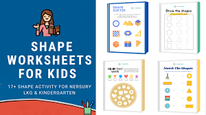 Also referred to by its indicator number k.g.3 this students should be able to describe the faces, vertices, and edges of each shape. 15 Shape Worksheets Shape Activity For Kindergarten Free Preschool