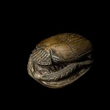 Sandalwood Egyptian Scarab, the Decorative Good Luck Scarab in Ancient  Egypt, Scarab Beetle Symbol