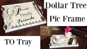 See my disclosure policy here. Dollar Tree Diy Farmhouse Serving Tray See How I Turn A Picture Frame Into A Farmhouse Glass Tray Youtube
