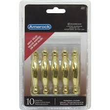 (15) — write a review. Amerock Ten34413 Allison Value Classics Harmony 3 Inch Center Zinc Cabinet Drawer Pull Polished Brass 10 Pack 026634221147 3