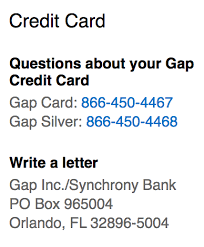 Maybe you would like to learn more about one of these? Gap Credit Card Login Forgot Password And Payment Creditcardapr Org