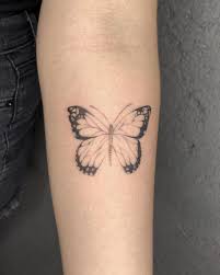 Butterfly drawing butterfly tattoos flower tattoos about butterfly. butterfly drawing side side view drawing related keywords. 1 post published by thetravellingtattooartist during october 2012 butterfly line drawing, simple tattoo art idea. 70 Best Fine Line Tattoos For Minimalism Enthusiasts 2021 Saved Tattoo