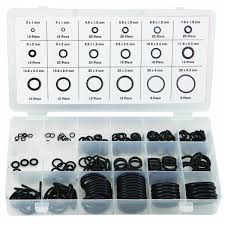 18 sizes 225 piece metric o ring resist heat petroleum most