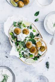 Baked Green Peas Falafel With Vegan Tzatziki Review Magimix Food Processor The Green Creator Baked Green Peas Falafel With Vegan Tzatziki Recipe Vegan Tzatziki Tzatziki Food Processor Recipes