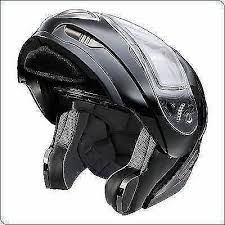 New 286117003 Polaris Snowmobile Modular Helmet Black Medium