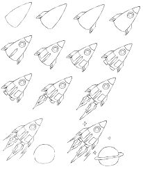 Jun 18, 2009 · step 1. How To Draw A Rocket Ship I Did This With A 3 4 Class On A Casual Day As They Were Doing A Hsie Science Unit On Cartoon Drawings Art Handouts Rocket Drawing