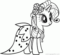 You will discover many of your favorite my little pony characters from hellokids. Rarity My Little Pony Coloring Pages Coloring Home