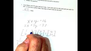 Academic Language Technology This Man Makes A Homework Video For His Class Of Word Problems To Practice P Word Problems Solving Word Problems Matrices Math
