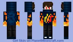 Your cover art should not use official minecraft artwork (e.g. Mrderpix Fire Preston Logo Minecraft Skin