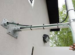 It's made from pvc pipe and couplers, and t. Antenna Mast And Mounting Brackets Scadalink