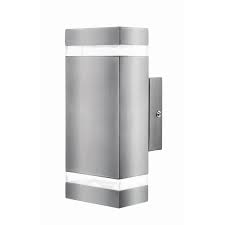 Find Brilliant 240v 6w Led Stainless Steel Straton Up Down Light At Bunnings Warehouse Visit Your Local Store For T Exterior Wall Light Wall Lights Downlights