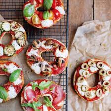 Bagels Pizza Recettes De Cuisine Recette Bagel Recette