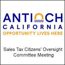 Sales Tax Citizens Oversight Committee Meeting City Of