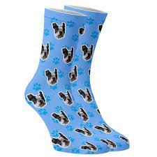 New design of christmas socks with your face or your pet's face. Paws And Bones Pet Photo Socks Have You Seen My Socks