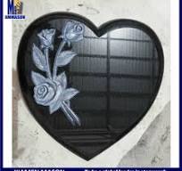 Wholesale Funeral Accessories Carving Heart with Carved Rose ...