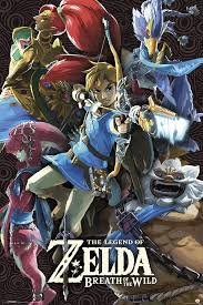 The Legend Of Zelda Poster Breath Of The Wild 61cm X 91 5cm Un Poster Bora Bora En Cadeau Amazon Fr Cuisine M Dessin Zelda Fond Ecran Zelda Zelda Jeux