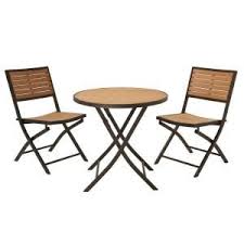 Folding Patio Bistro Set 60074 At The Home Depot Bistro Patio Set Balcony Furniture Set Bistro Set