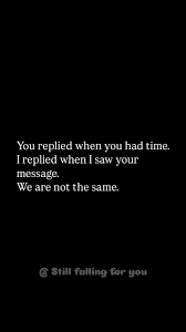 Still Falling for you