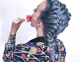 It a hair color and hairstyle that can take a few years off your appearance. 50 Magically Blue Denim Hair Colors You Will Love