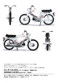 スーパーカブ ca102 ラリーキット組込み sepeda retro sepeda garasi