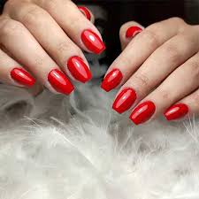 If you're looking for something totally different you will want to check. Stunning Short Red Acrylic Nails Ideas Cute Manicure
