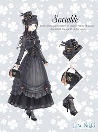 Socialite Love Nikki Dress Up Diary Anime Outfits Anime Dress