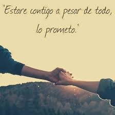 Tu Y Yo Siempre Juntos En Las Buenas Y En Las Malas Lo Prometo Frases Romanticas Amor Verdadero Frases