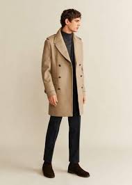24% off mens double breasted british style scarf business woolen thick fit lapel coat 1 review cod. Pinterest