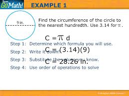 It is denoted by c in math formulas and has units of distance, such as millimeters (mm), centimeters (cm), meters (m), or inches (in). How Do You Find The Circumference Of A Circle Finding Circumference Ppt Download